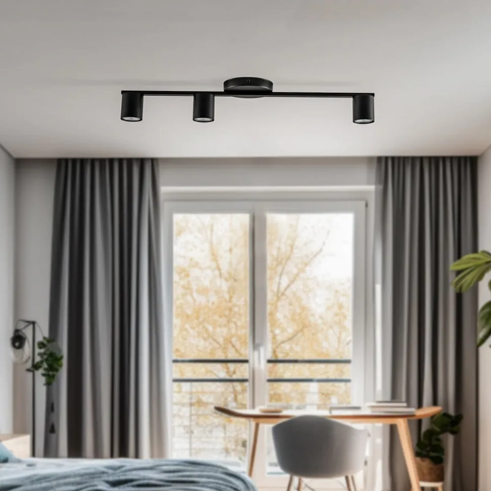 Downlight Sky, 3 lyskilder, svart