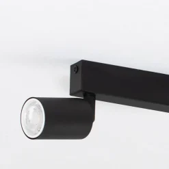 Downlight Top, svart, 83 cm, 4 lyskilder, metall, GU10