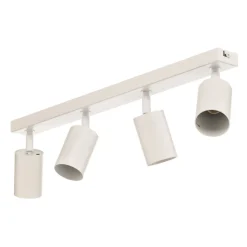 Downlight Zoom, 4 lyskilder, hvit