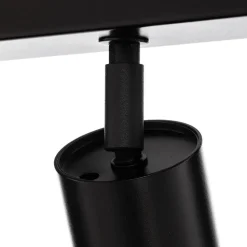 Downlight Zoom, 5 lyskilder, svart