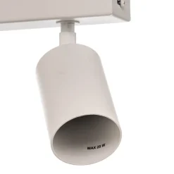 Downlight Zoom, 3 lyskilder, hvit