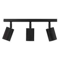 Downlight Zoom, 3 lyskilder, svart