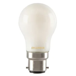 Dråper LED-pære B22 4,5W 827 matt