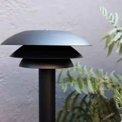 Dyberg Larsen DL20 Utendørs pullerter svart Ø 20 cm