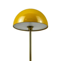 Dyberg Larsen LED-bordlampe Along, karri, høyde 20 cm