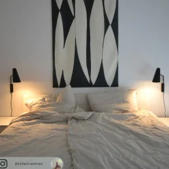 Dyberg Larsen Noa vegglampe, svart