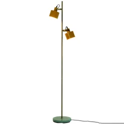 Dyberg Larsen Ocean gulvlampe karri/messing/turkis