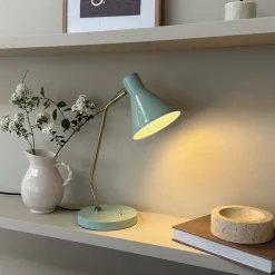 Dyberg Larsen Sleep bordlampe, mintgrønn, høyde 43,3 cm