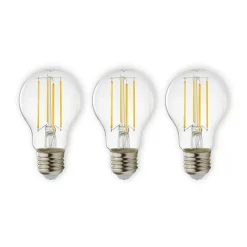 E27 LED-filament 7W 806lm 2 700 K klart 3 stk