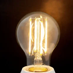 E27 LED-filament 7W 806lm 2 700 K klart 3 stk