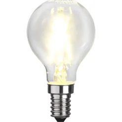 E14 P45 LED-dråpepære 1,5 W 2 700 K filament