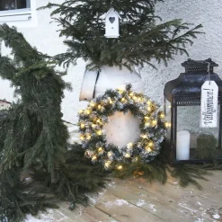 Edmonton-krans med 30 lysdioder, 50 cm