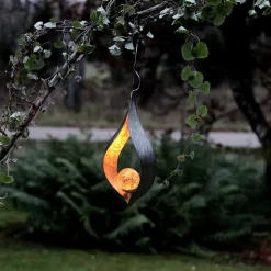 Effektiv LED-solcellelampe Melilla for oppheng