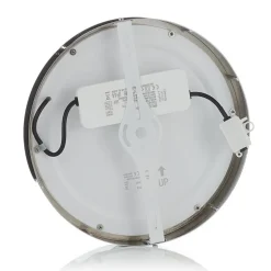 EGLO Connect Fueva-C taklampe rund 30 cm krom