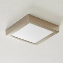 Eglo Connect Fueva-C taklampe 22,5 cm nikkel