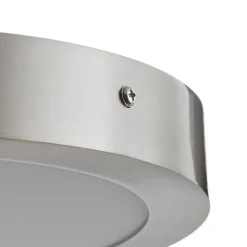 EGLO Connect Fueva-C taklampe rund 30 cm nikkel