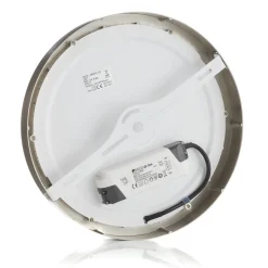 EGLO Connect Fueva-C taklampe rund 30 cm nikkel