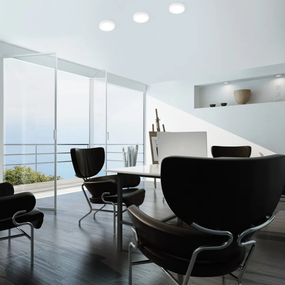 EGLO Connect Fueva-C taklampe rund 22,5 cm hvit