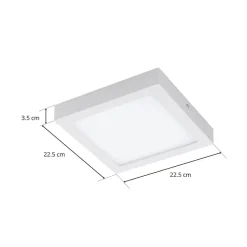 Eglo Connect Fueva-D taklampe 22,5 cm hvit