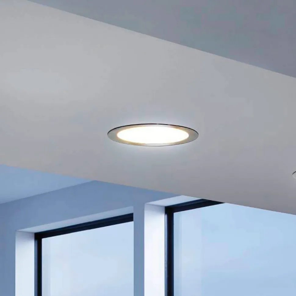 EGLO connect Fueva-Z innfelt armatur 16,5 cm, svart