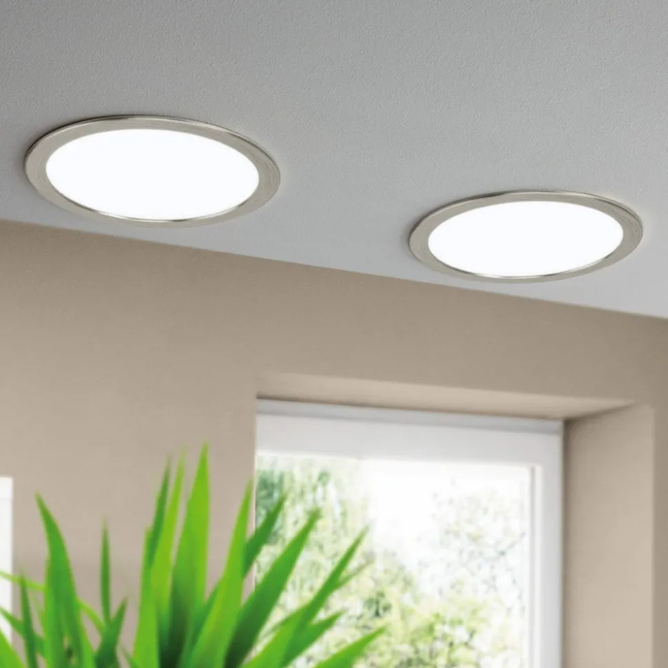 EGLO connect Fueva-Z innf.lampe 21,6 cm nikkel