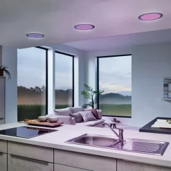 EGLO connect Fueva-Z innf.lampe 21,6 cm nikkel