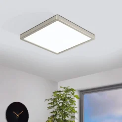 EGLO connect Fueva-Z taklampe 28x28cm i nikkel