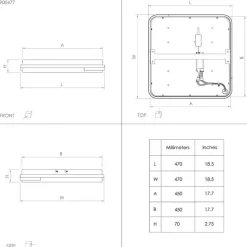 EGLO connect Genovese-Z LED-taklampe med RGBW