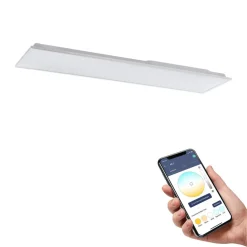 EGLO connect Herrora-Z LED-taklampe, 120x30cm