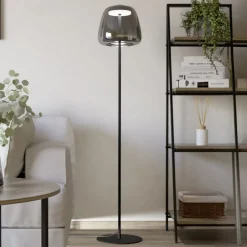 EGLO connect LED-gulvlampe Alfero-Z, RGB, CCT, svart