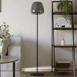 EGLO connect LED-gulvlampe Alfero-Z, RGB, CCT, svart