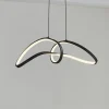 EGLO connect LED-hengelampe Calarossa-Z, svart, aluminium