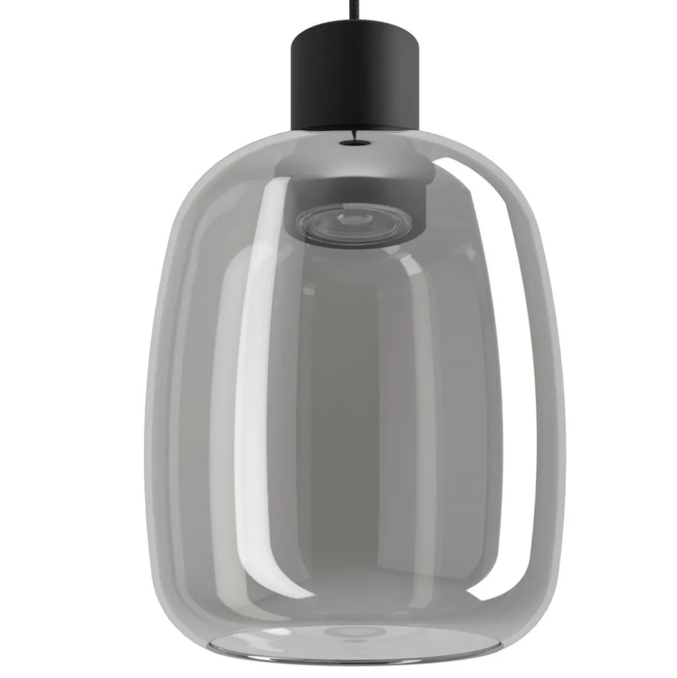 EGLO connect LED-hengelampe Molochio-Z, 1 lyskilde, svart