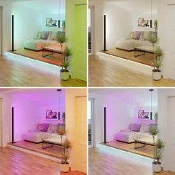 EGLO connect LED-hengelampe Balamorta-Z, 1 lyskilde, svart