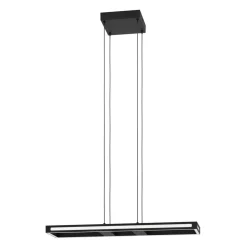 EGLO connect LED-hengelampe Savilanas-Z, 77 cm, svart