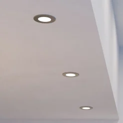 EGLO connect LED-innfellingslampe Fueva 6-Z, grå, 3-pak