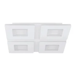 EGLO connect LED-taklampe Padrogiano-Z 4 lyskilder, 45 x 45 cm