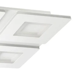 EGLO connect LED-taklampe Padrogiano-Z 4 lyskilder, 45 x 45 cm