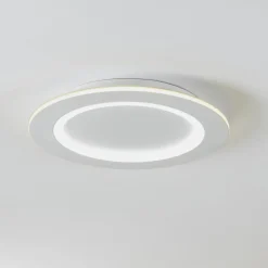 EGLO connect LED-taklampe Padrogiano-Z, Ø 45 cm, hvit