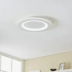 EGLO connect LED-taklampe Padrogiano-Z, Ø 45 cm, hvit