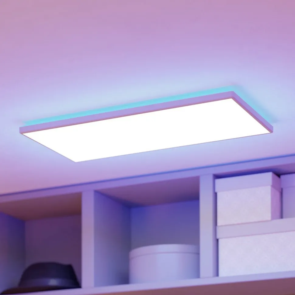 EGLO connect LED-taklampe Rovito-Z, hvit, 57 x 30 cm