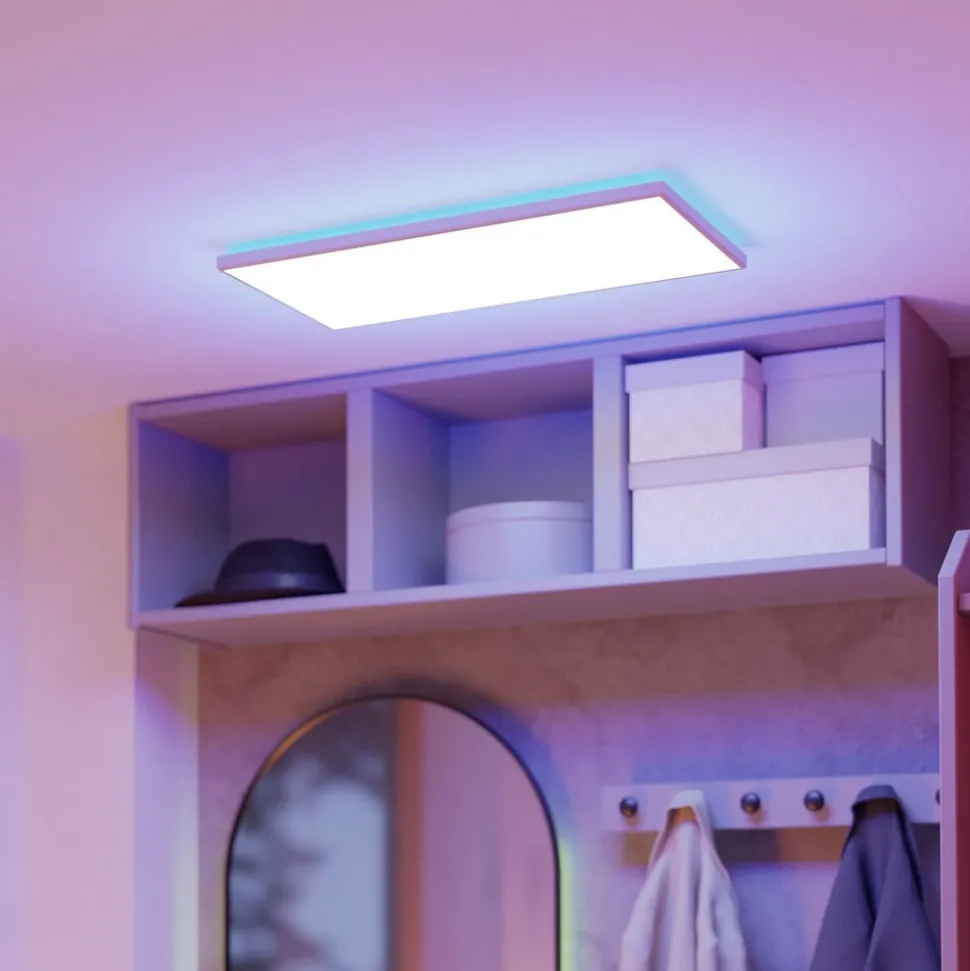 EGLO connect LED-taklampe Rovito-Z, hvit, 57 x 30 cm