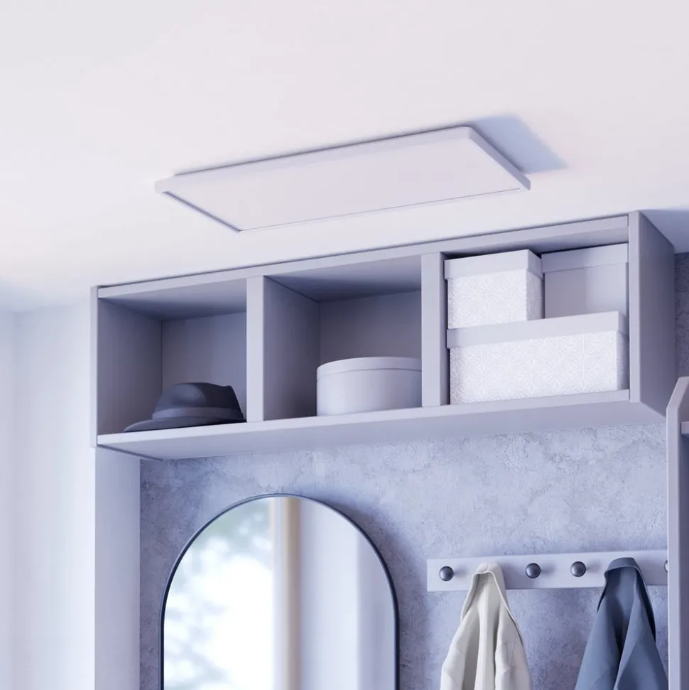 EGLO connect LED-taklampe Rovito-Z, hvit, 57 x 30 cm