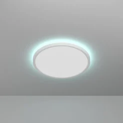 EGLO connect LED-taklampe Rovito-Z, hvit, Ø 30 cm