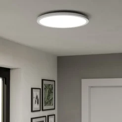 EGLO connect LED-taklampe Rovito-Z, hvit, Ø 39 cm