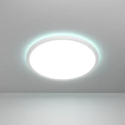 EGLO connect LED-taklampe Rovito-Z, hvit, Ø 39 cm