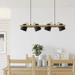 EGLO connect LED-taklampe Hornwood-Z, 4 lyskilder, svart