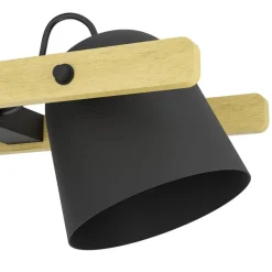 EGLO connect LED-taklampe Hornwood-Z, 4 lyskilder, svart