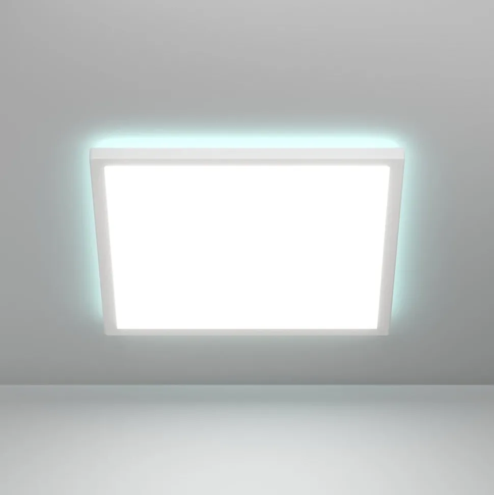 EGLO connect LED-taklampe Rovito-Z, hvit, 39 x 39 cm
