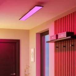 EGLO connect LED-taklampe Moradillo-Z, svart, 14 cm